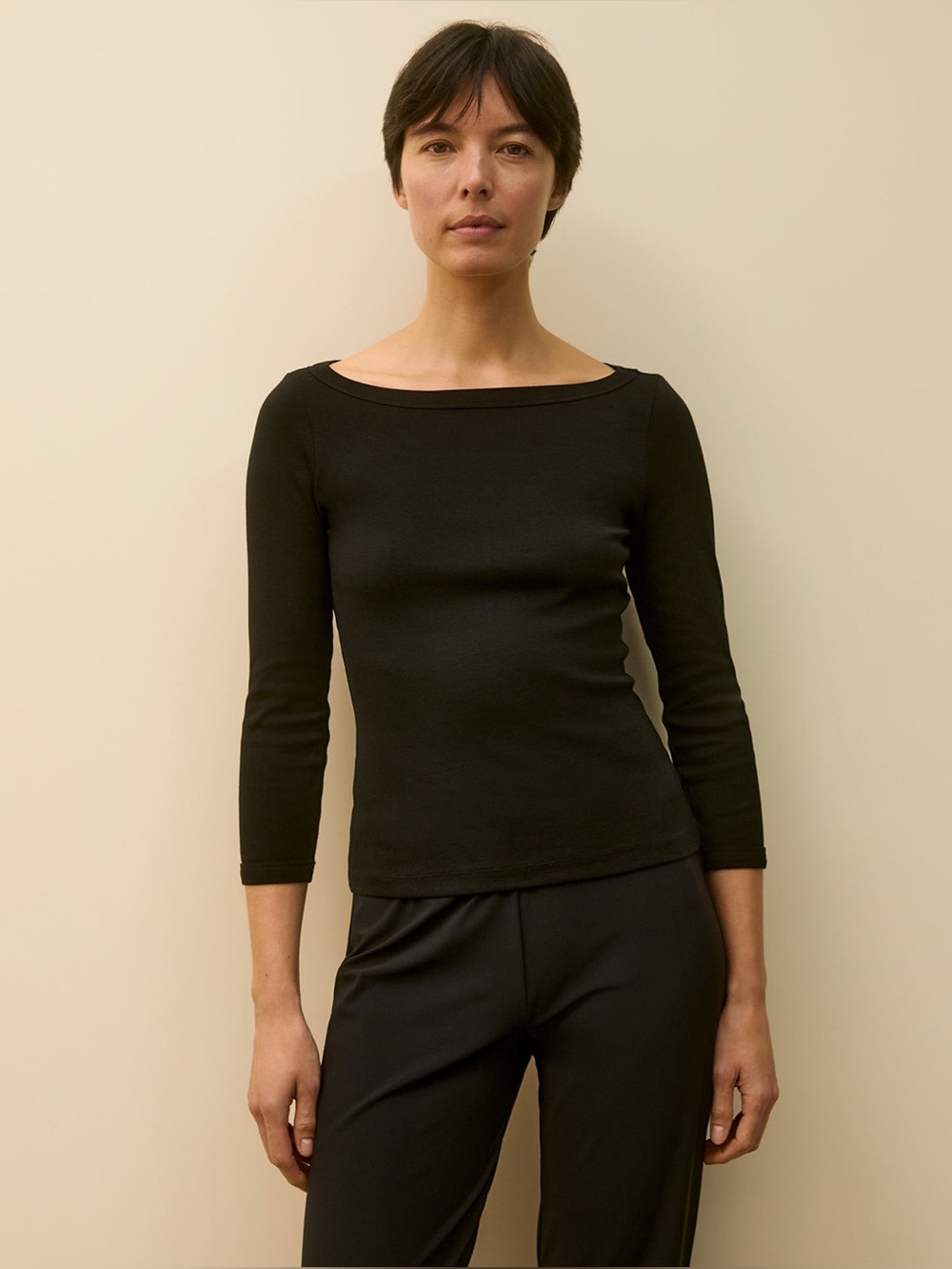NWT FLORE FLORE Steffi Tee - Black